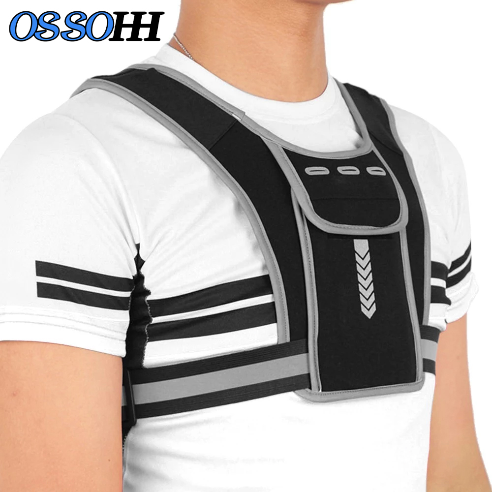 Reflective Cycling Vest - 1Pcs 반사 러닝 조끼, 통기성 경량