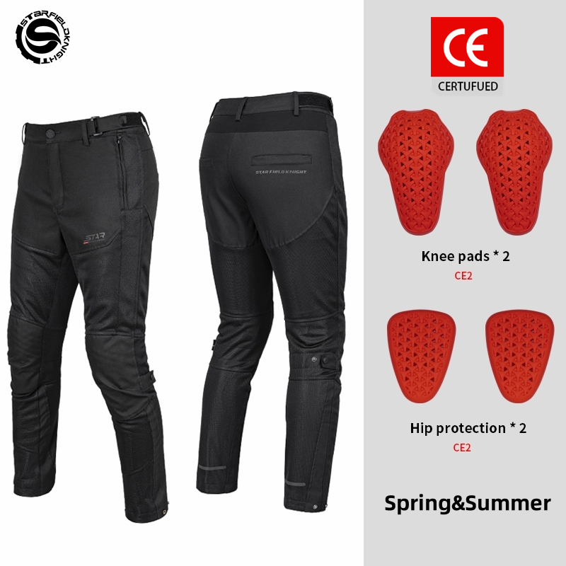 Cycling Gear Black - Star Field Knight 남성용 오토바이 라이딩