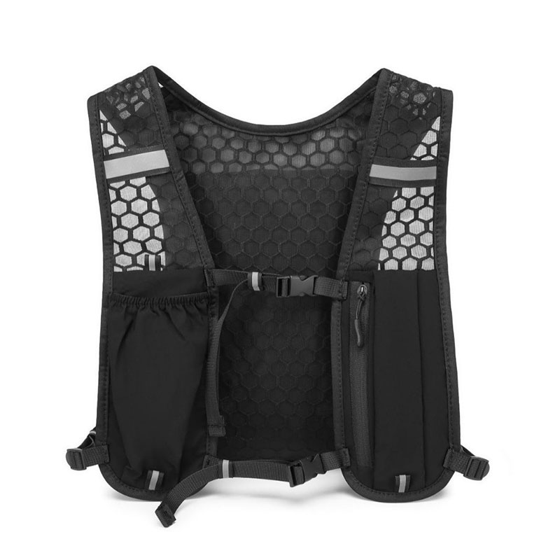 Reflective Cycling Vest - 반사 기능 통기성 러닝 조끼, 조절