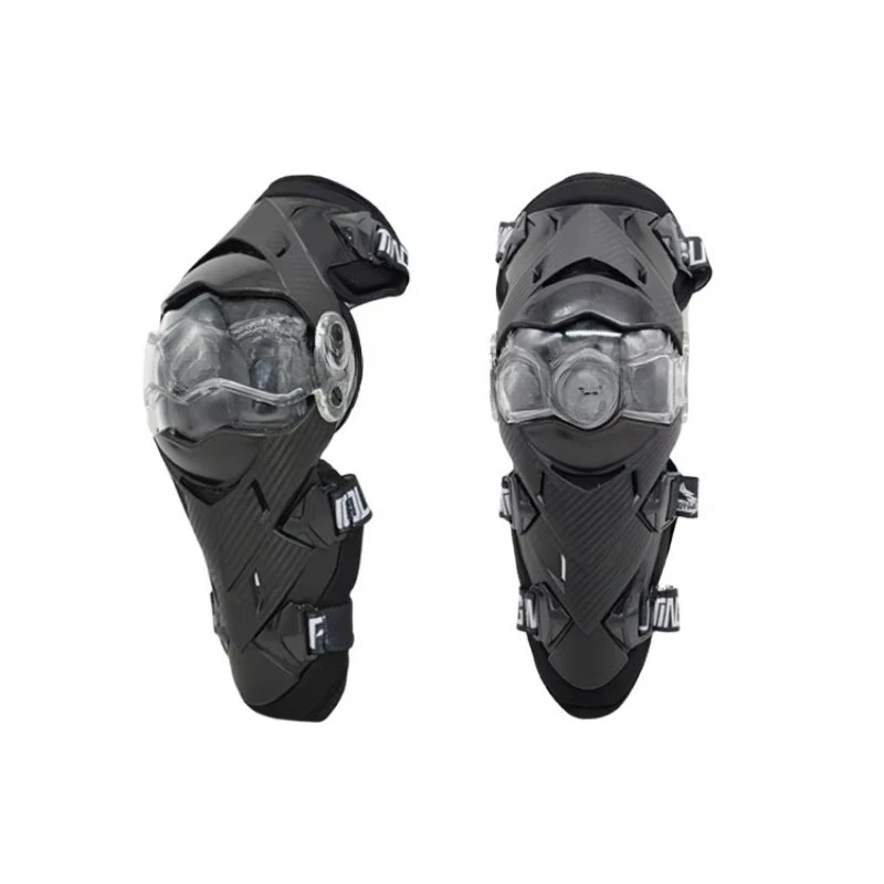 Cycling Gear Black - 십대 어린이용 오프로드 무릎 보호대, 검정색