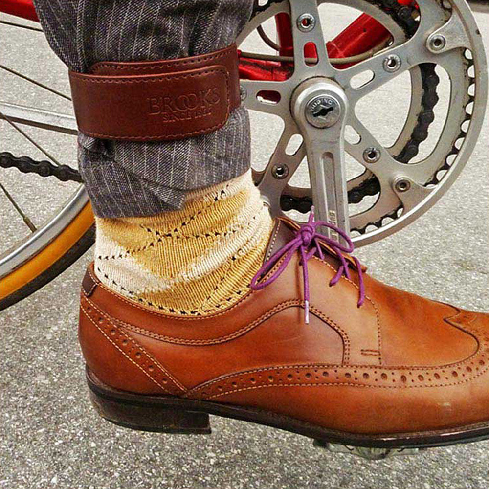 Cycling Gear For Commuting - 브룩스 커뮤터 사이클링 레그 스트랩 자전거