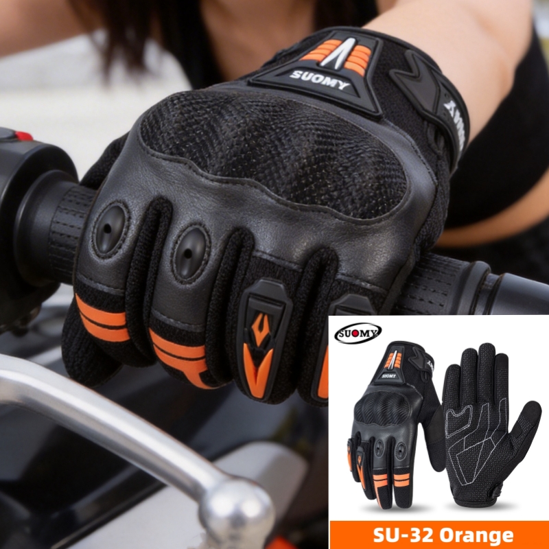 Xxl Cycling Gear - SUOMY 여름용 오토바이 장갑 풀핑거 풀팜