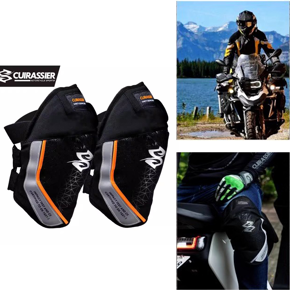 Cycling Gear Black - 남성용 오토바이 라이딩 무릎 보호대 모토크로스