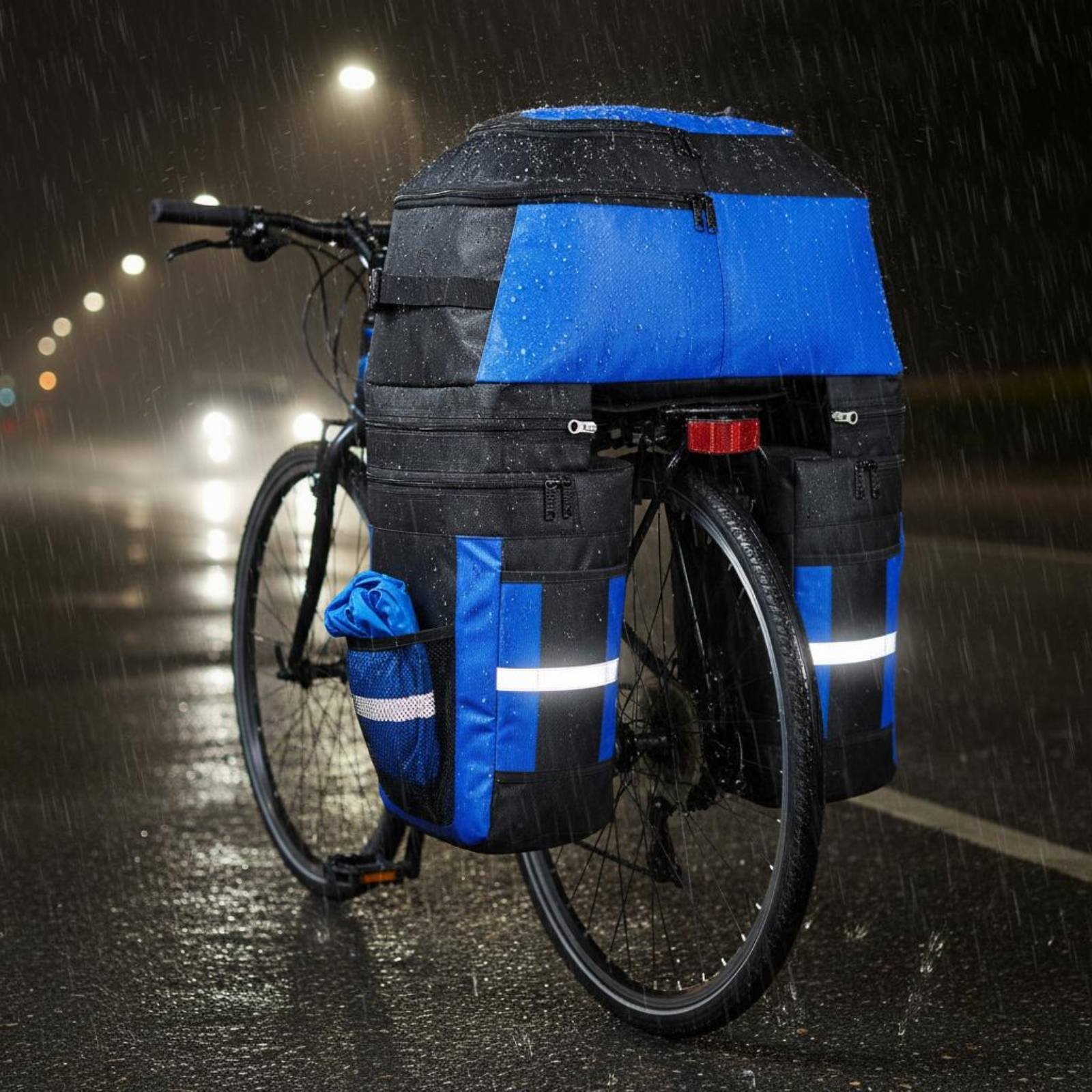 Cycling Gear For Rain - 리어 랙 패니어 가방 레인 커버