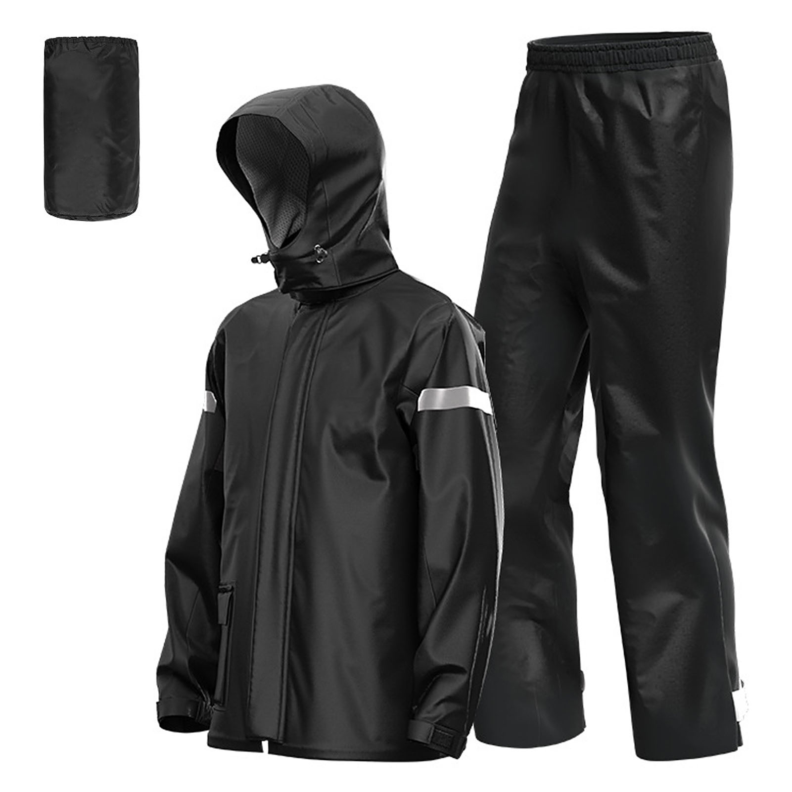 남성용 오토바이 레인슈트 야외 반사 방수 레인 재킷 및 - Cycling Gear For Rain 리뷰 및 가격