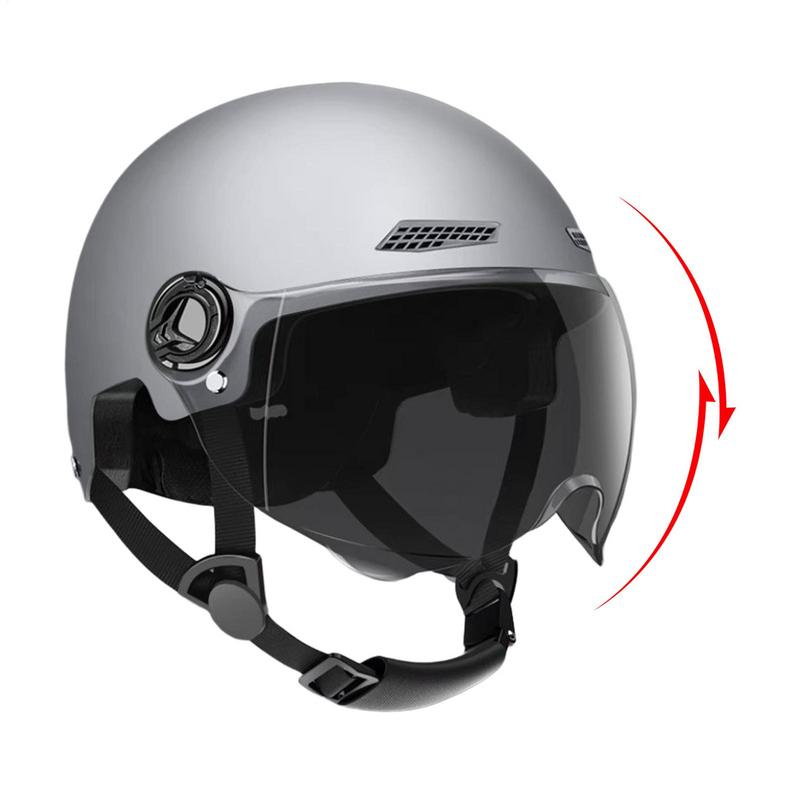 빈티지 오토바이 클래식 헬멧 레트로 스쿠터 하프 헬멧  - Aero Cycling Helmet 리뷰 및 가격
