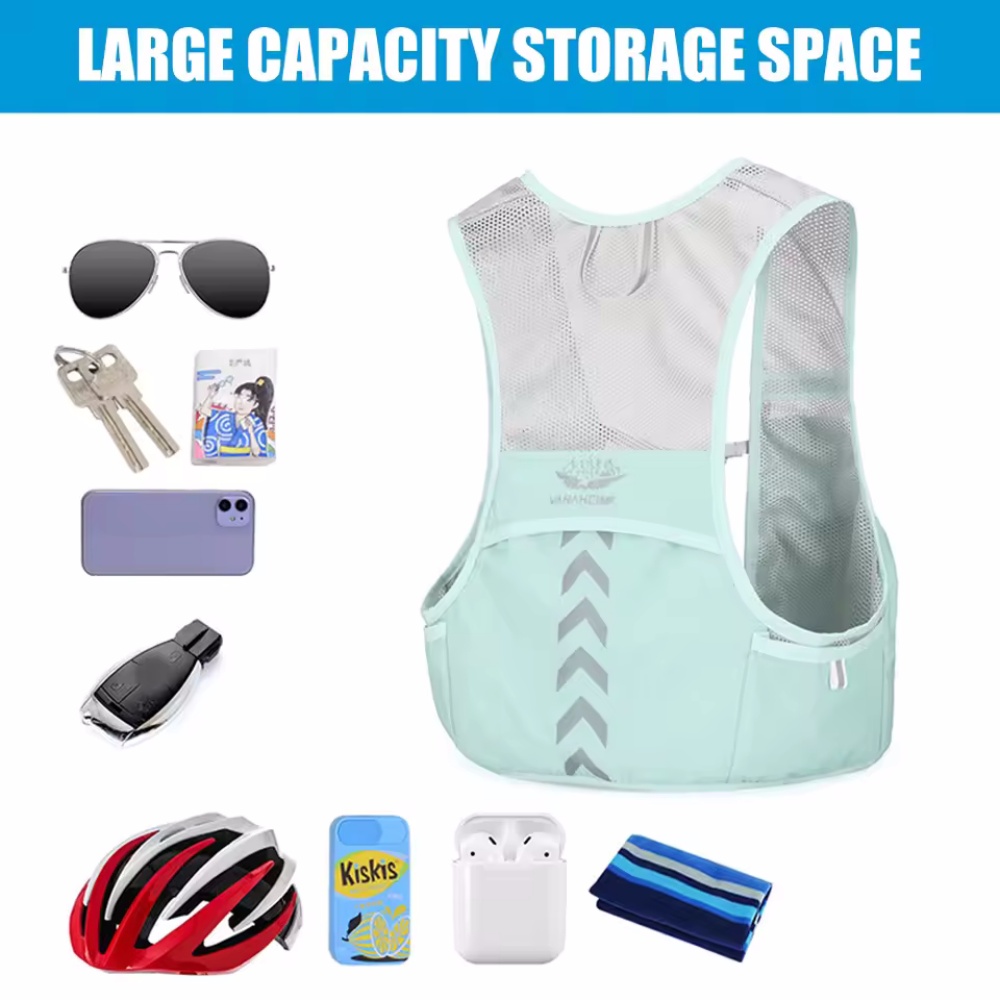반사 러닝 조끼 수화 러닝 가슴 가방 초경량 사이클링  - Reflective Cycling Vest 리뷰 및 가격
