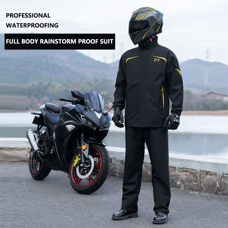 오토바이 스플릿 레인 코트 바지 재킷, 방수, 야외 하 - Cycling Gear For Rain 리뷰 및 가격