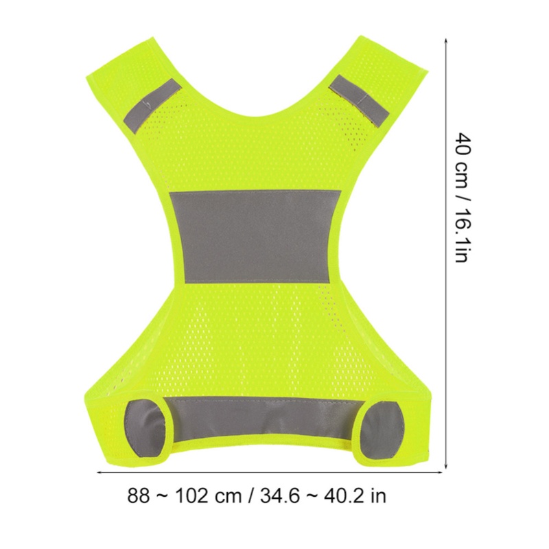 야외 사이클링 반사 조끼 러닝 조끼 스포츠 안전 조끼  - Reflective Cycling Vest 리뷰 및 가격