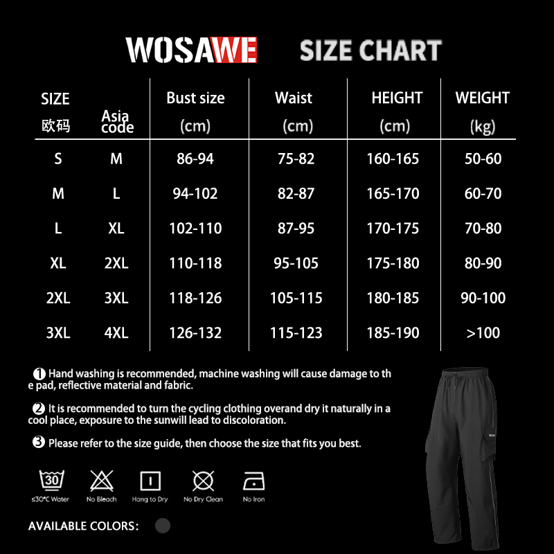 WOSAWE 하이킹 레인 팬츠 아웃도어 방수 바지 오토 - Cycling Shoe Covers 리뷰 및 가격