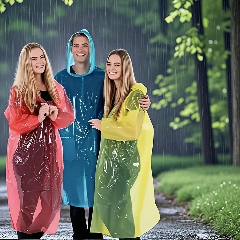 15/30Pcs 성인용 무작위 색상 일회용 투명 비 판 - Cycling Gear For Rain 리뷰 및 가격