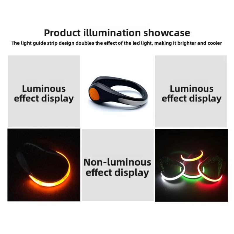 새로운 발광 신발 클립 라이트 LED 안전 경고등 -  - Cycling Gear And Equipment 리뷰 및 가격