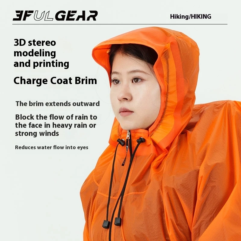 3F UL GEAR 지퍼 레인코트 15D 나일론/210 - Cycling Gear For Rain 리뷰 및 가격