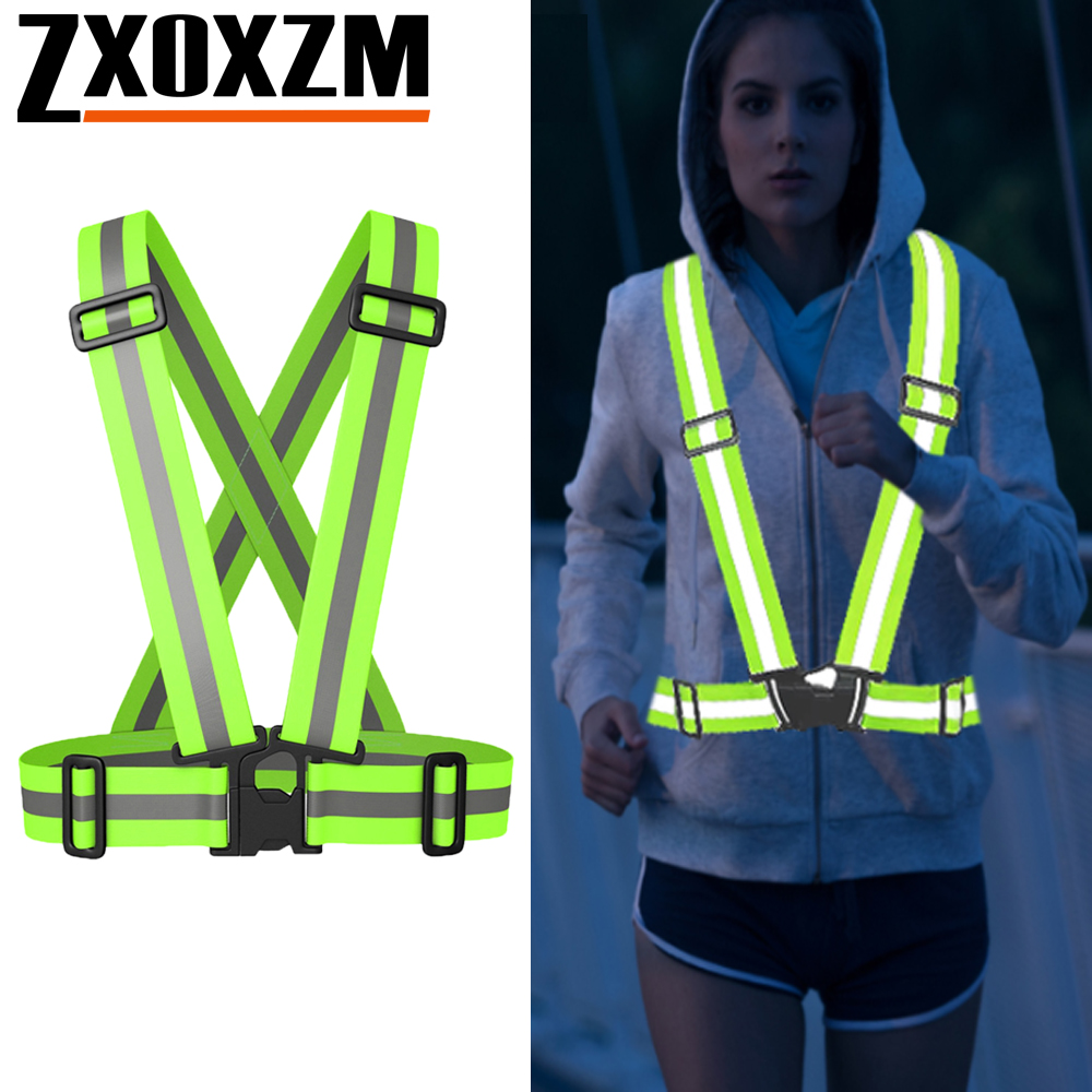 1개입 야간 러닝 조끼 고가시성 반사, 통기성 조절 가 - Reflective Cycling Vest 리뷰 및 가격