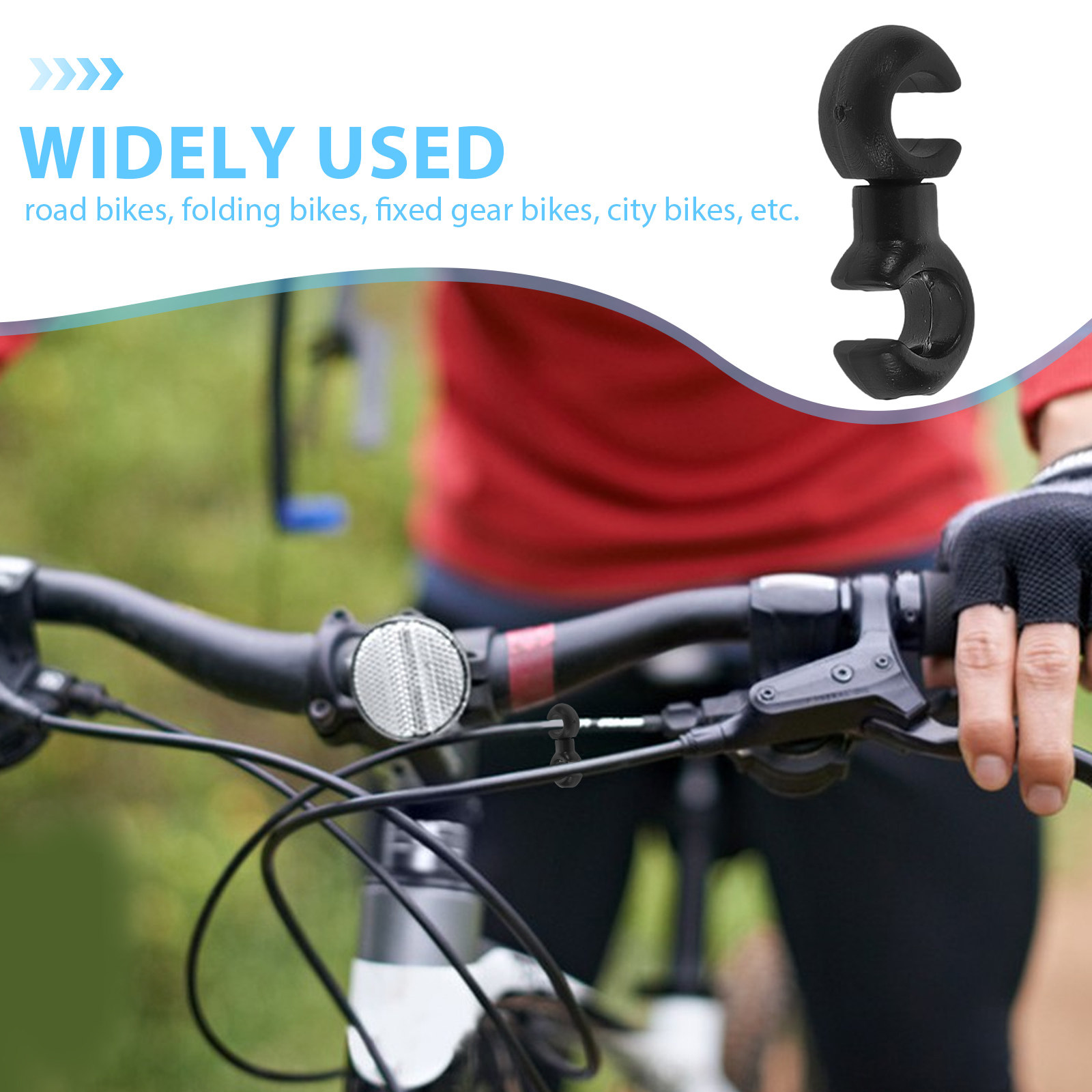 10개입 하우징 호스 가이드 클립 센터 회전 듀얼 라인 - Cycling Gear And Equipment 리뷰 및 가격