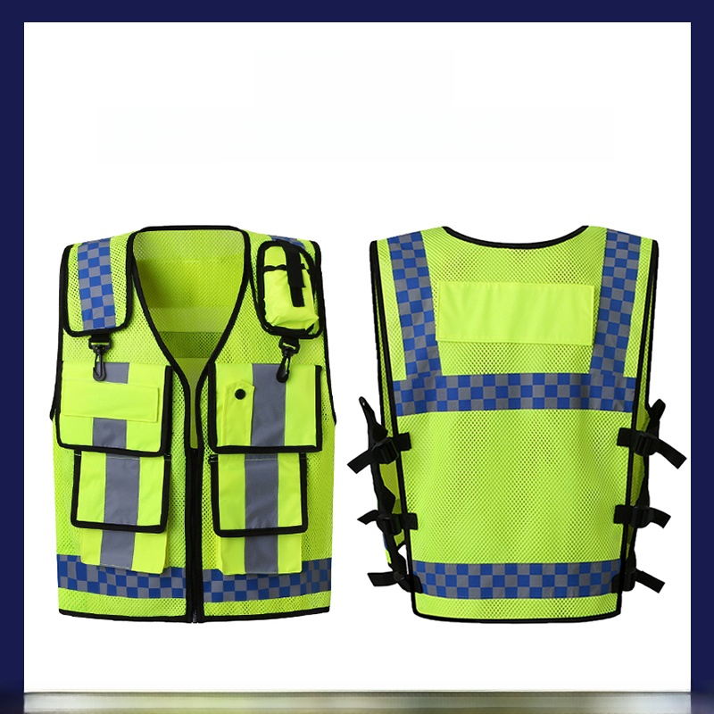 반사 안전 조끼 다기능 포켓 메쉬 도로 순찰 사이클링  - Reflective Cycling Vest 리뷰 및 가격