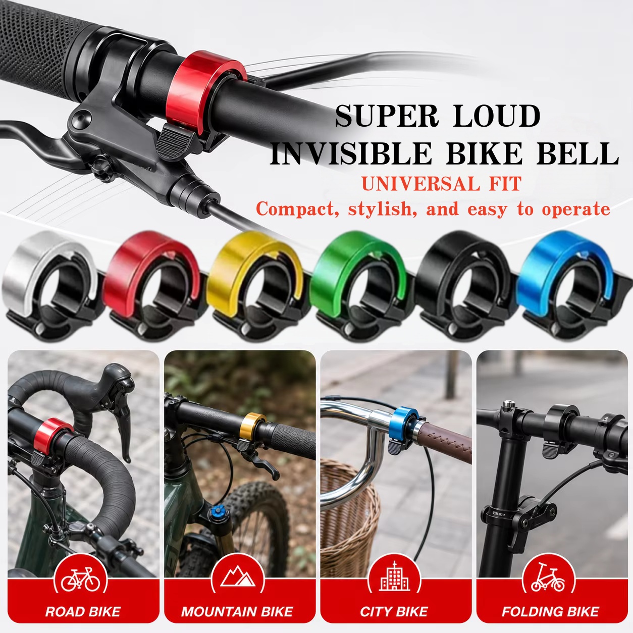 자전거 벨 MTB 자전거 경적 알로이 자전거 링 사운드 - Bike Bell 리뷰 및 가격