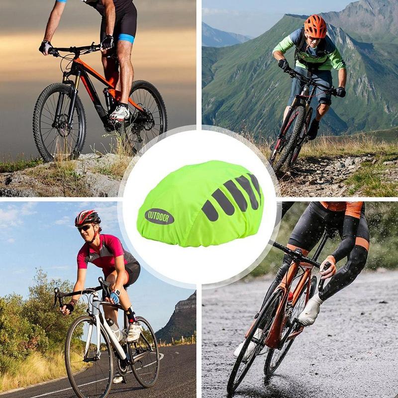 1 Pcs 자전거 헬멧 레인 커버 반사 스트립 방수 방 - Cycling Gear For Rain 리뷰 및 가격