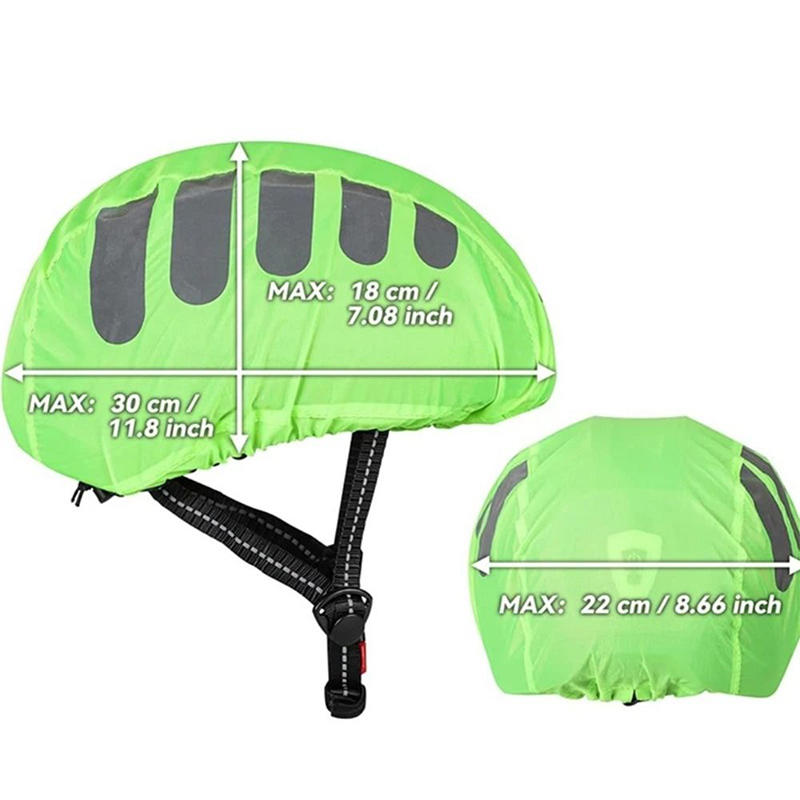 1 Pcs 자전거 헬멧 레인 커버 반사 스트립 방수 방 - Cycling Gear For Rain 리뷰 및 가격