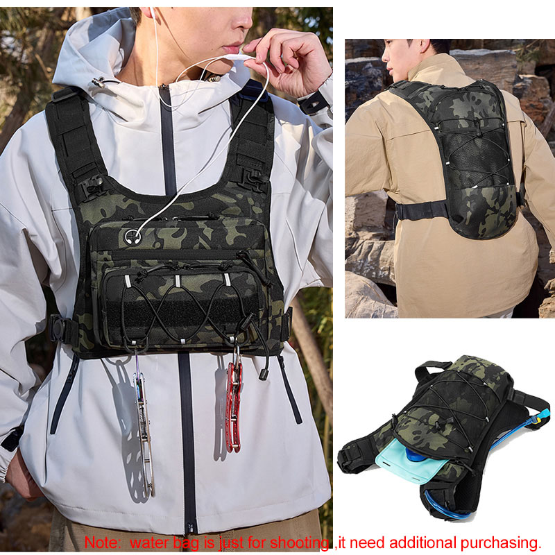 전술 가방 앞가슴 장비 조끼 배낭 캠핑 사냥 가방 남성 - Reflective Cycling Vest 리뷰 및 가격