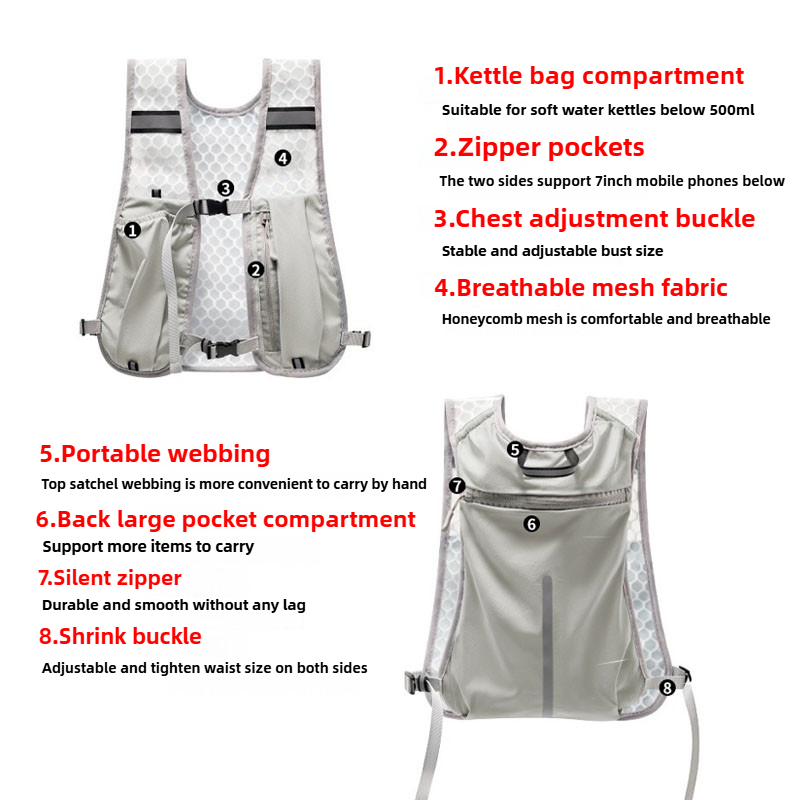 2025년 신제품 자전거 러닝 보관 조끼 경량 러닝 조 - Reflective Cycling Vest 리뷰 및 가격