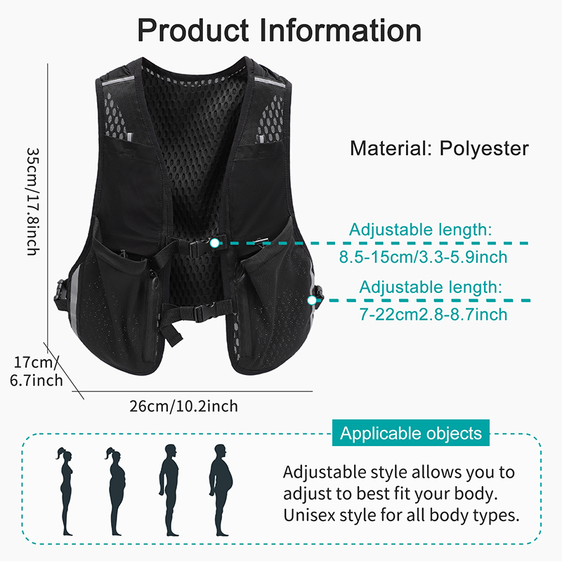 TINYAT 반사 다기능 조끼 가방 남성용 여성용 스포 - Reflective Cycling Vest 리뷰 및 가격