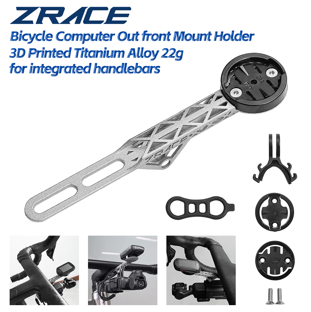 ZRACE 3D 프린팅 티타늄 자전거 컴퓨터 프론트 마 - Cycling Gear Mount 리뷰 및 가격