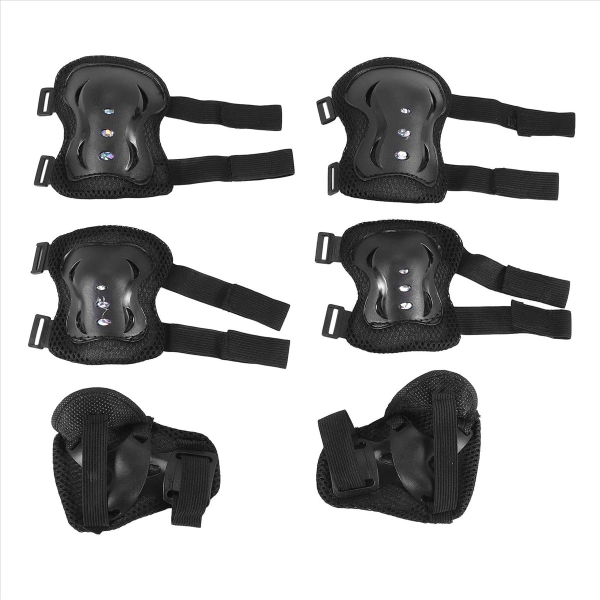 【블랙 후오동】2X 무릎 보호대 팔꿈치 보호대 세트 ( - Cycling Gear Black 리뷰 및 가격