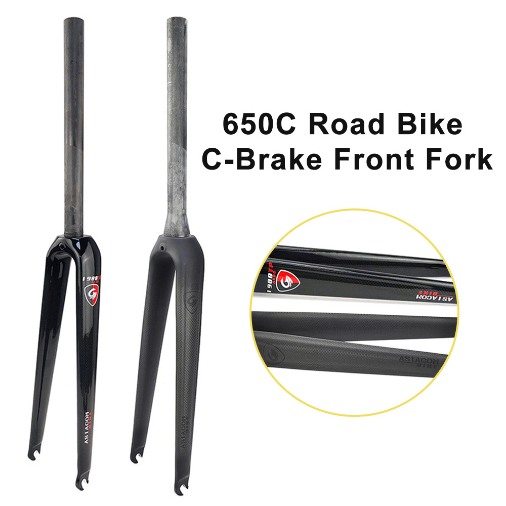 650C 풀 카본 리지드 프론트 포크 로드 바이크 C- - Cycling Gear And Equipment 리뷰 및 가격
